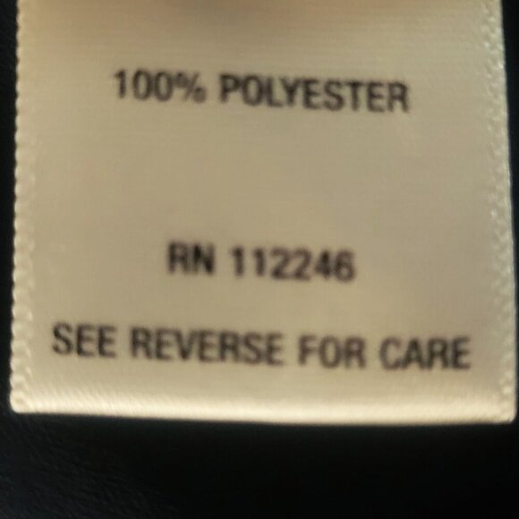 Sami & Jo Women's Sleeveless Blouse in Navy Keyhole Neckline - Size S - Picture 4 of 10